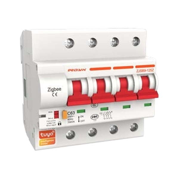 قاطع دائرة ذكي Zigbee Wi-Fi – 4P 100A