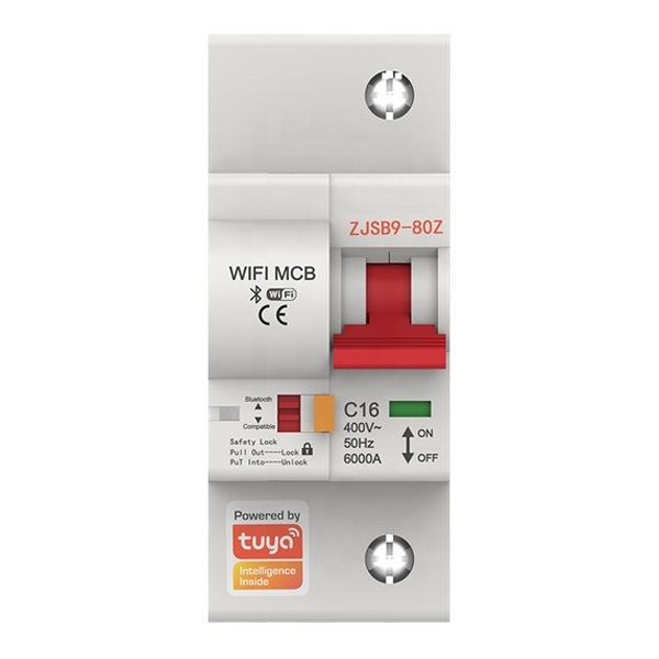 قاطع دائرة ذكي Zigbee Wi-Fi – 1P 63A